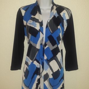 Chico's Easywear Long Sleeved Top, No Closure